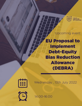 EU proposal to implement debt-equity bias reduction allowance (‘DEBRA’)