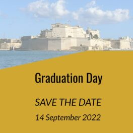Save the date - graduation 2022