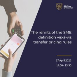 The remits of the SME definition vis-a-vis transfer pricing rules