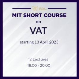 VAT Course 2023
