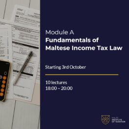 Fundamentals of Maltese Income Tax Law